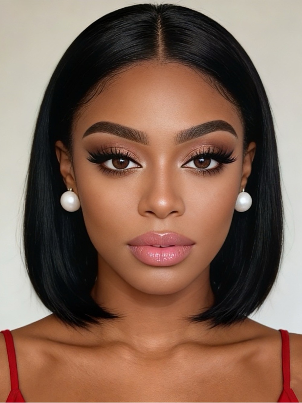 Luxury Pink Sheen Magnetic Lashes — Soft Pink Finish